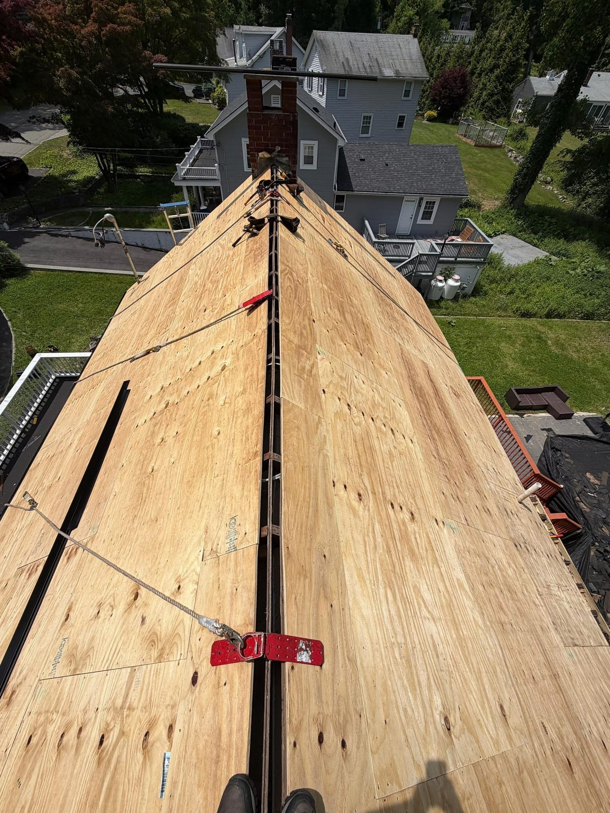 Roof Replacement project in Armonk, NY — job site photo 6
