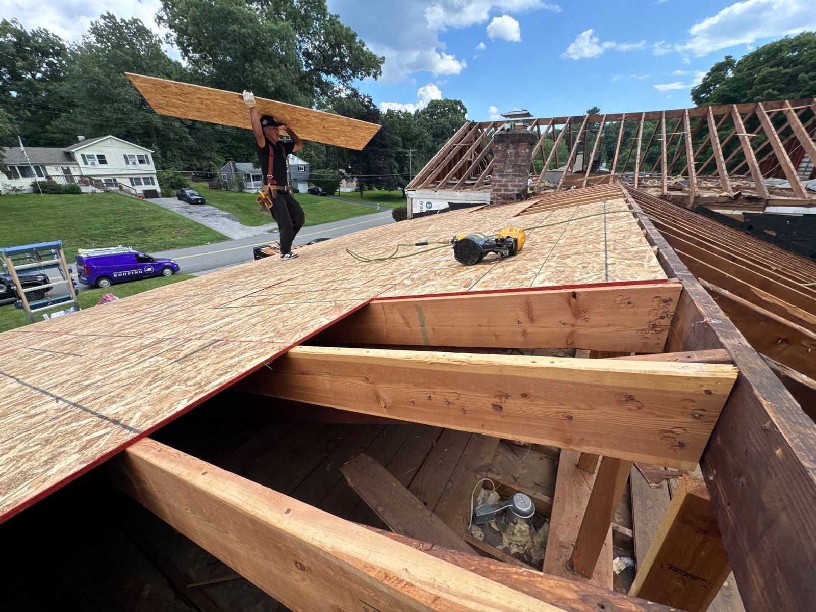 Roof Replacement project in Cortlandt Manor, NY — job site photo 4