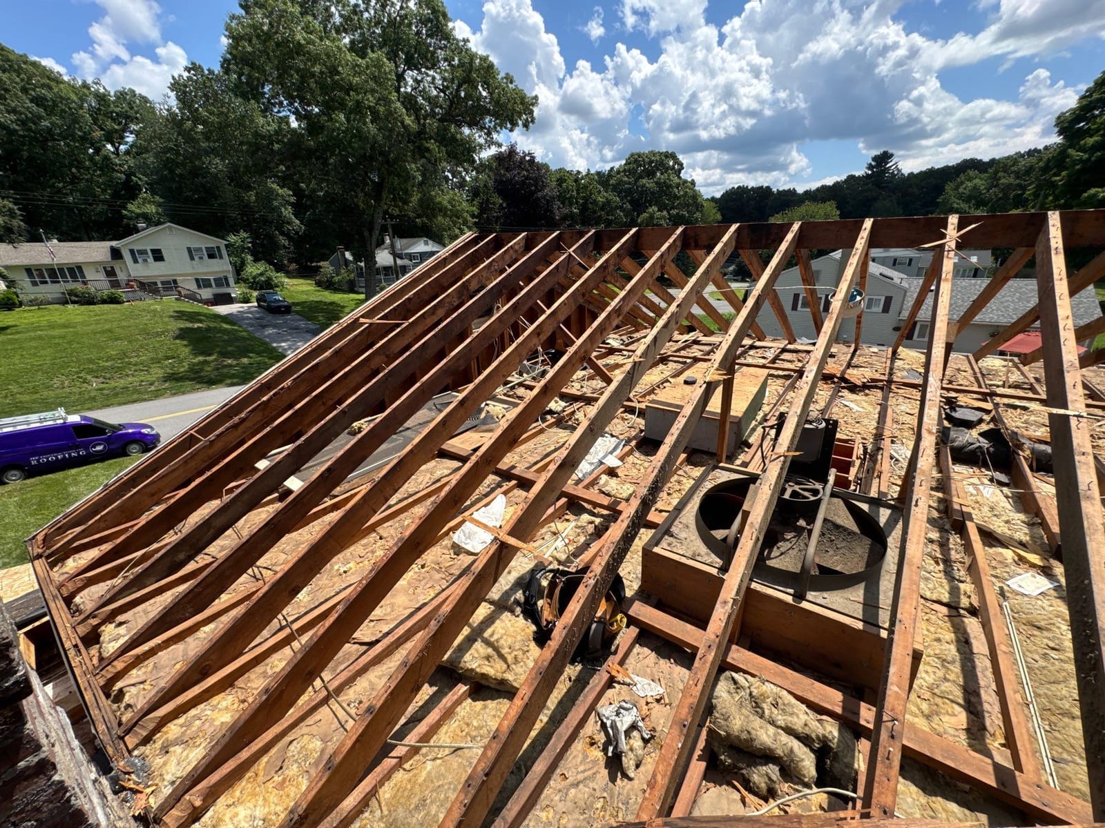 Roof Replacement project in Cortlandt Manor, NY — job site photo 3