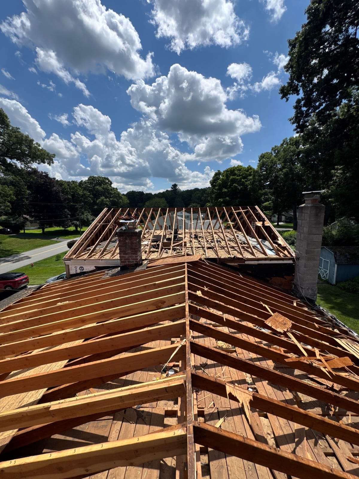 Roof Replacement project in Cortlandt Manor, NY — job site photo 5