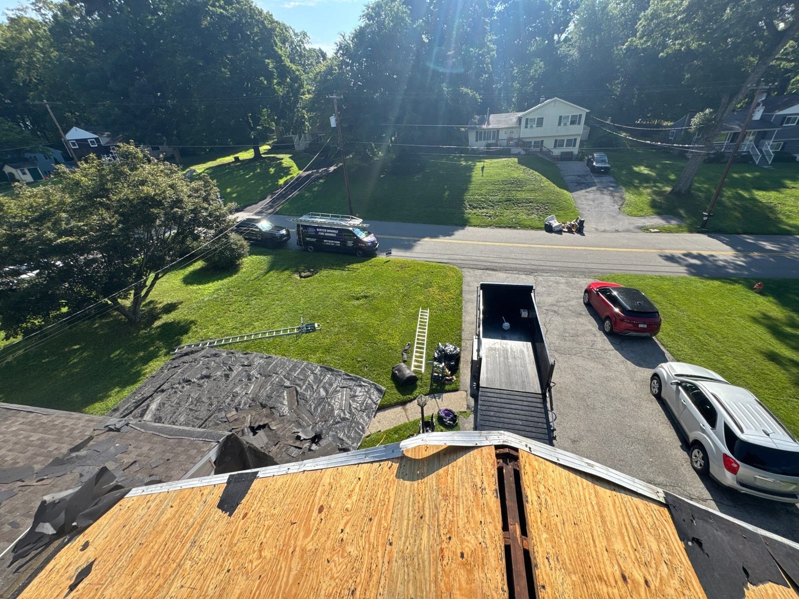 Roof Replacement project in Cortlandt Manor, NY — job site photo 1