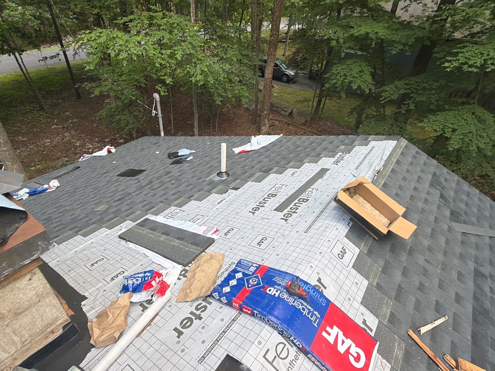 Roof Replacement project in East Stroudsburg, PA — job site photo 10