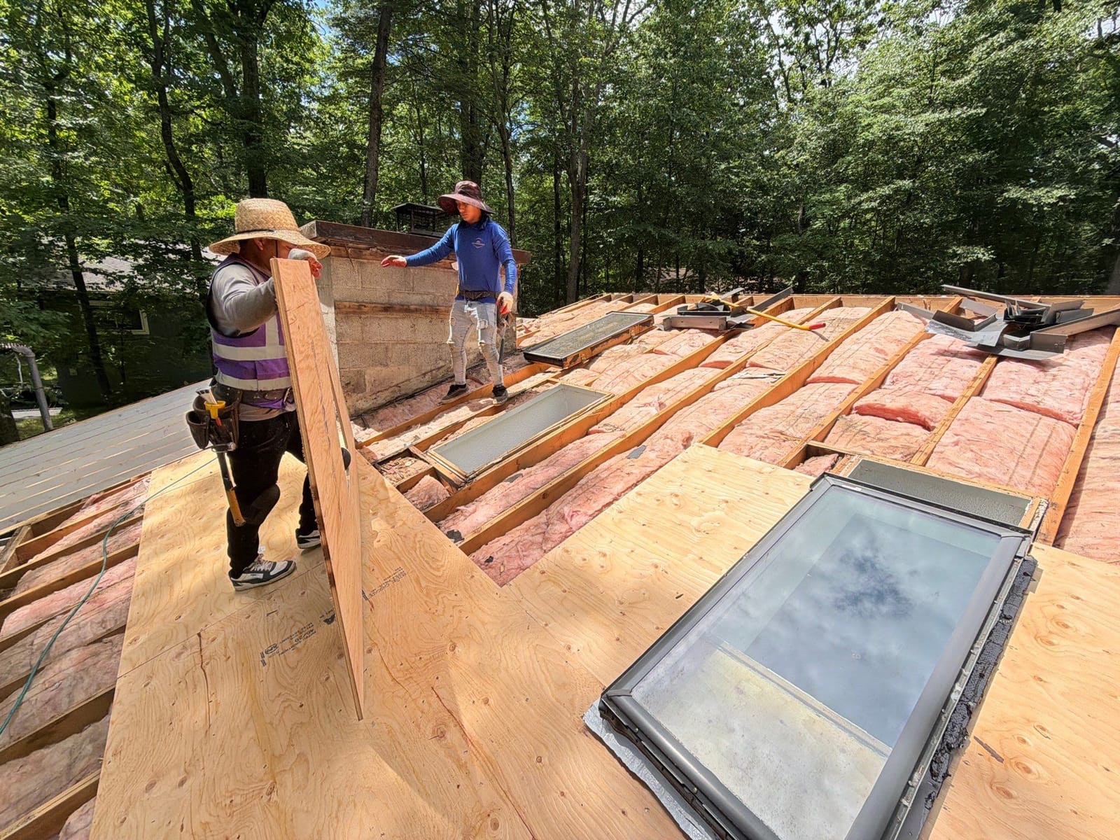 Roof Replacement project in East Stroudsburg, PA — job site photo 4