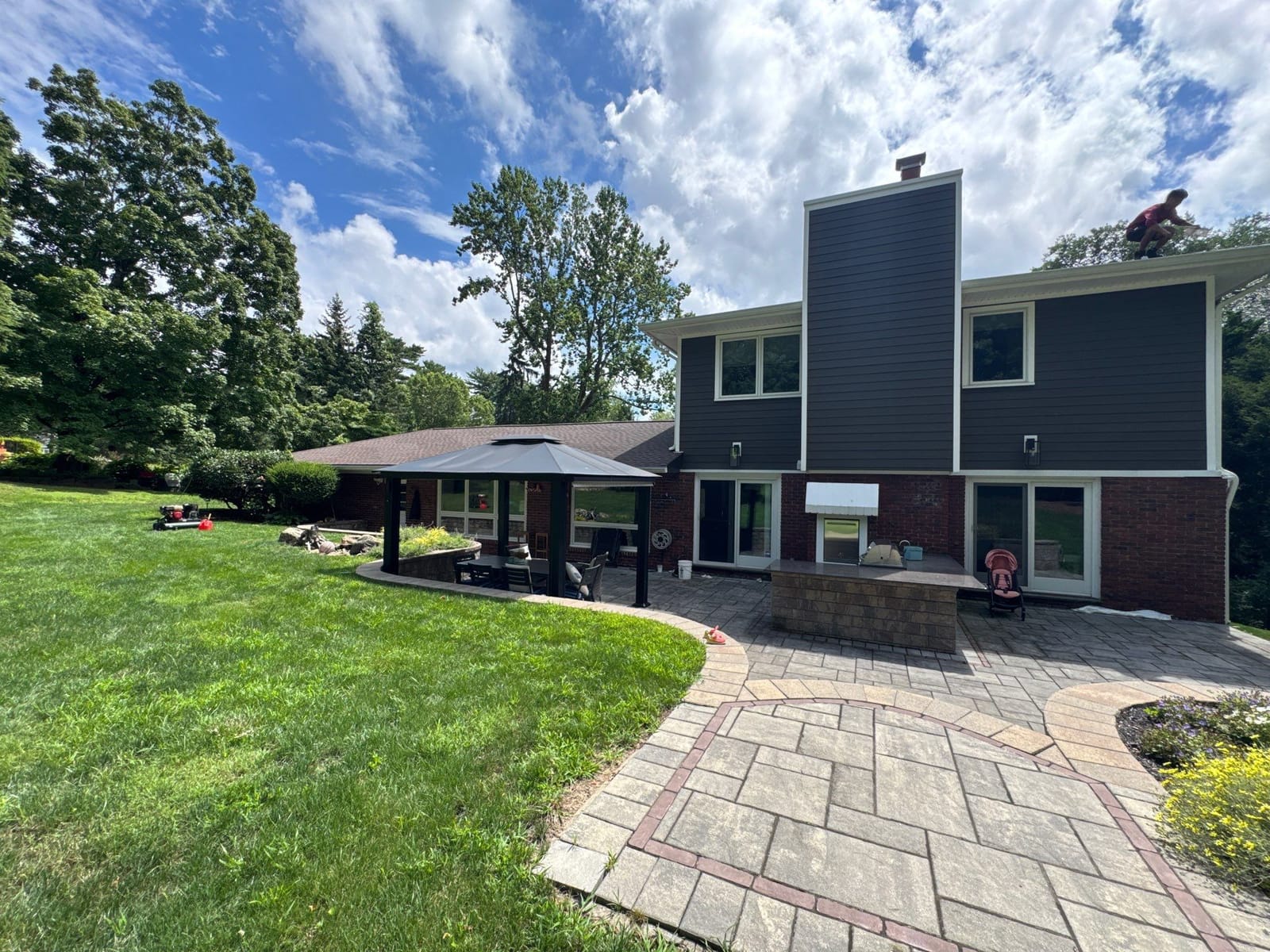 Roof Replacement project in Elmsford, NY — job site photo 14
