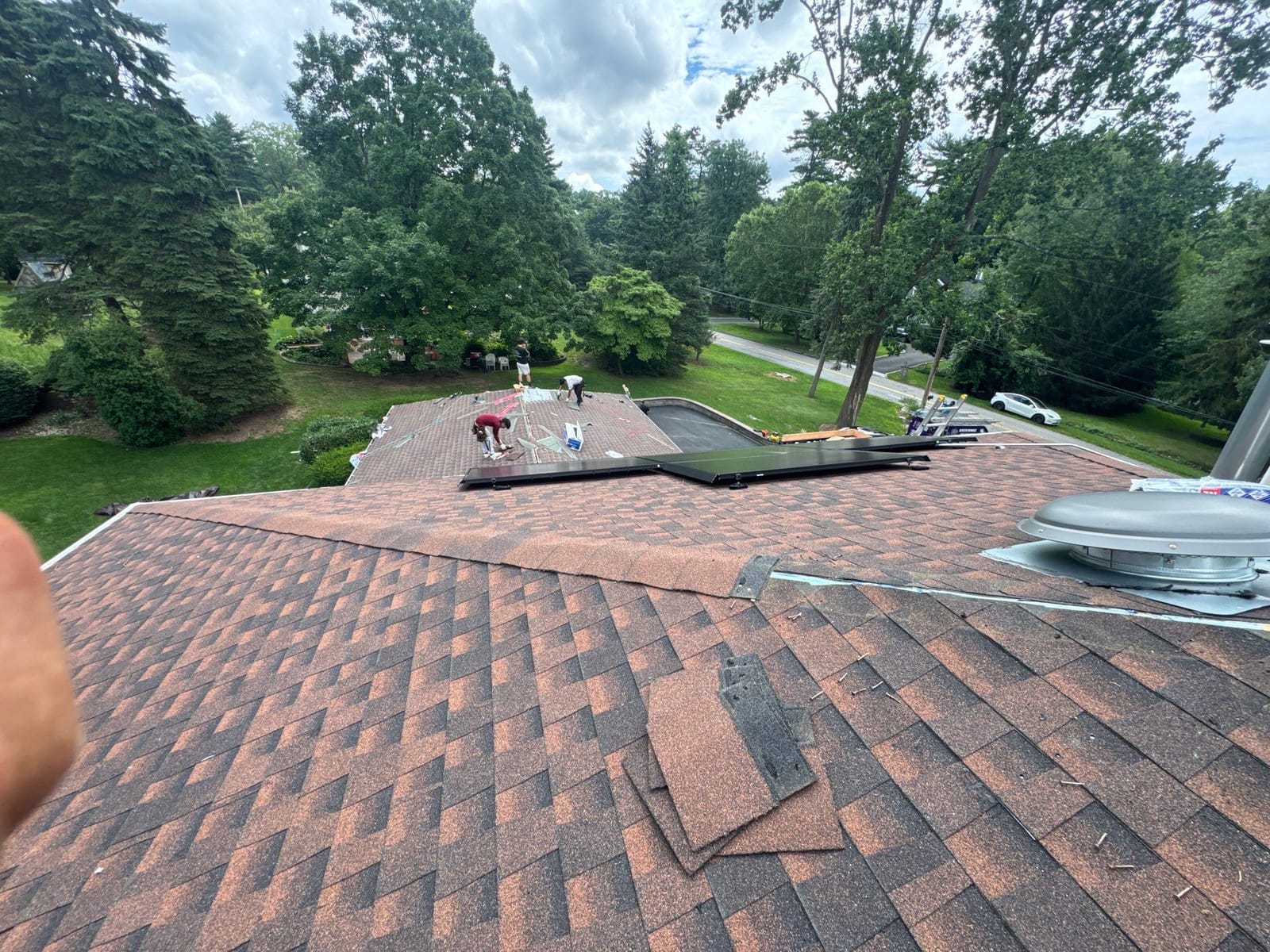 Roof Replacement project in Elmsford, NY — job site photo 13