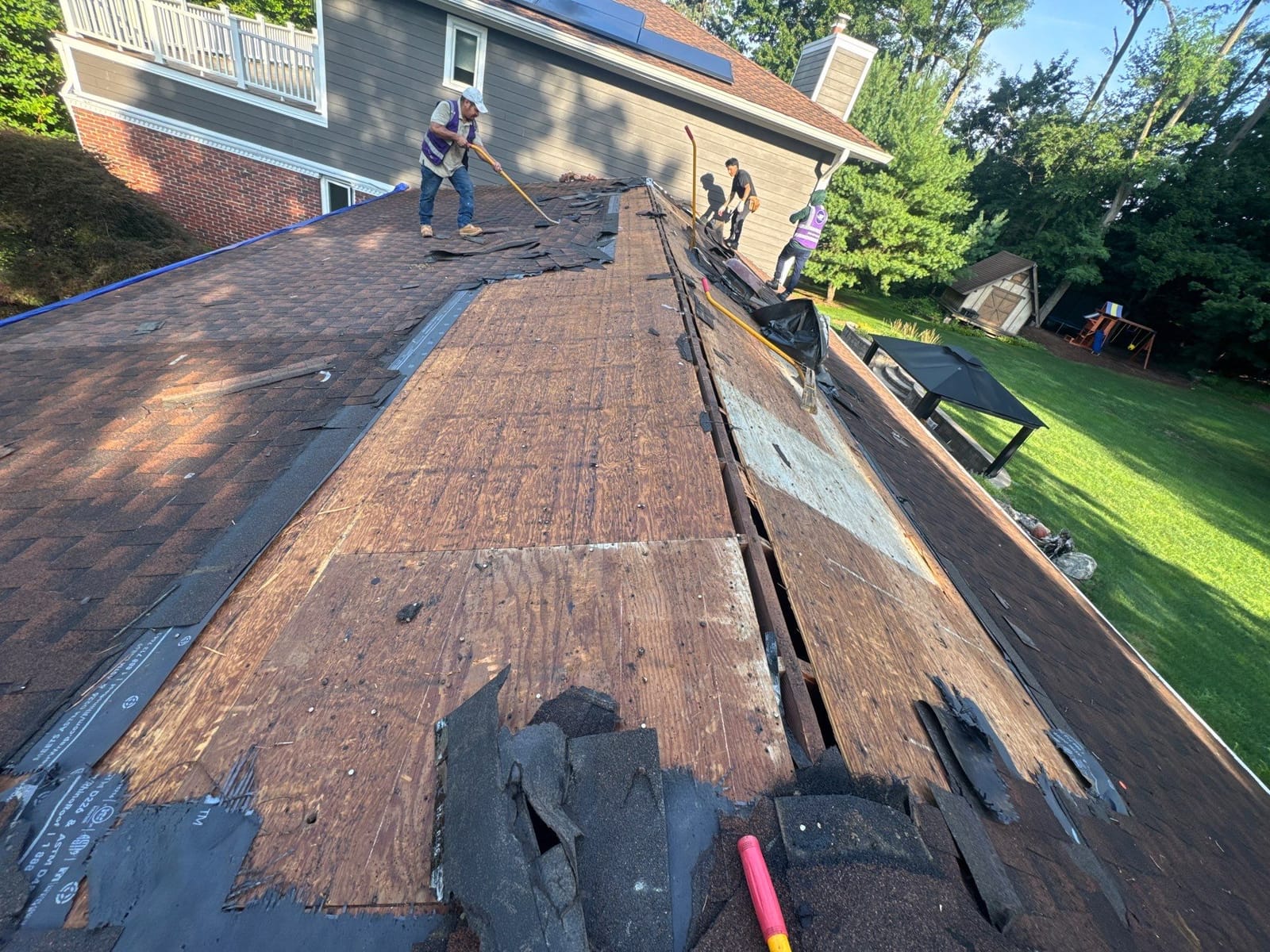 Roof Replacement project in Elmsford, NY — job site photo 4