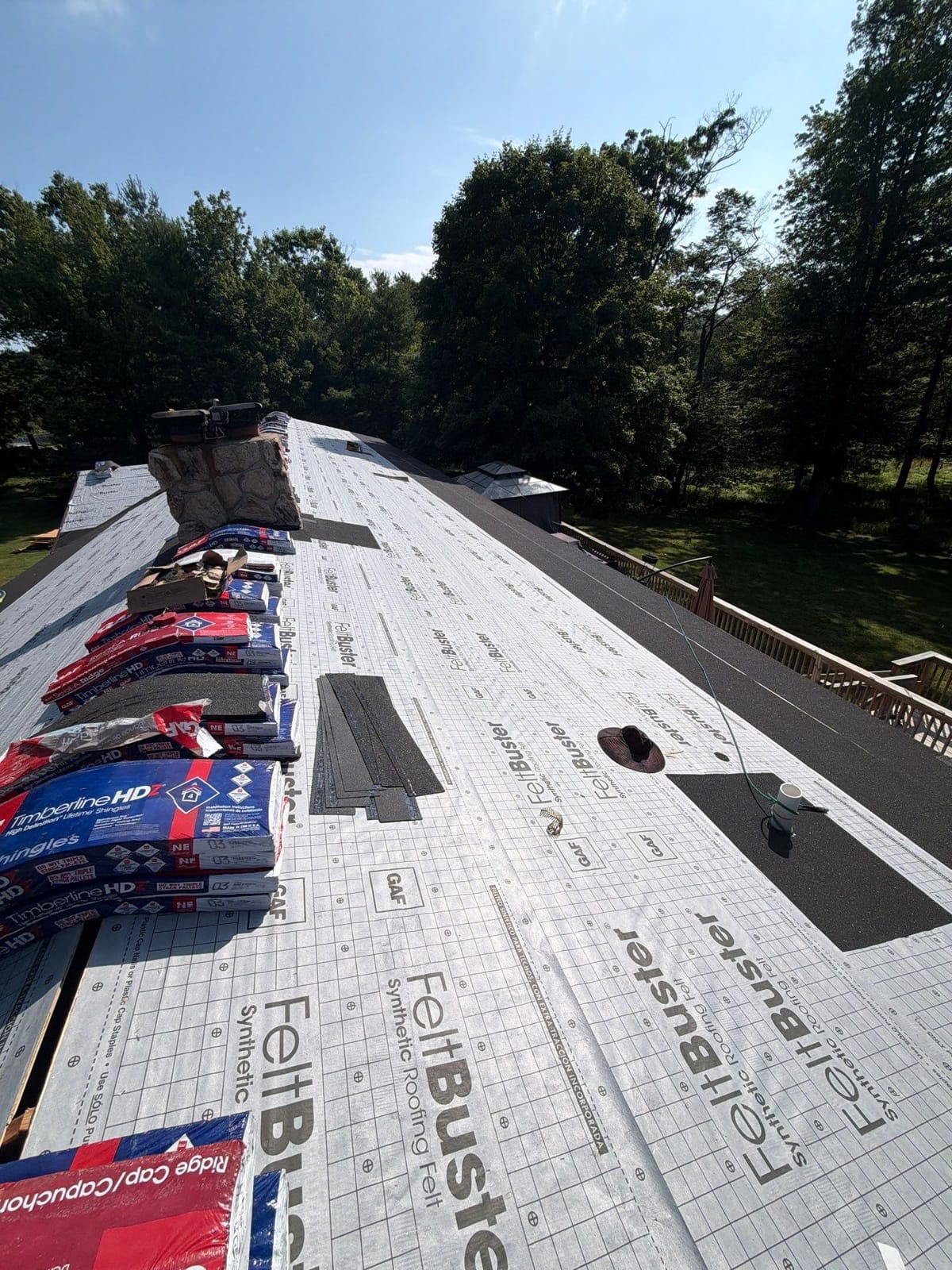 Roof Replacement project in Forestburgh, NY — job site photo 5