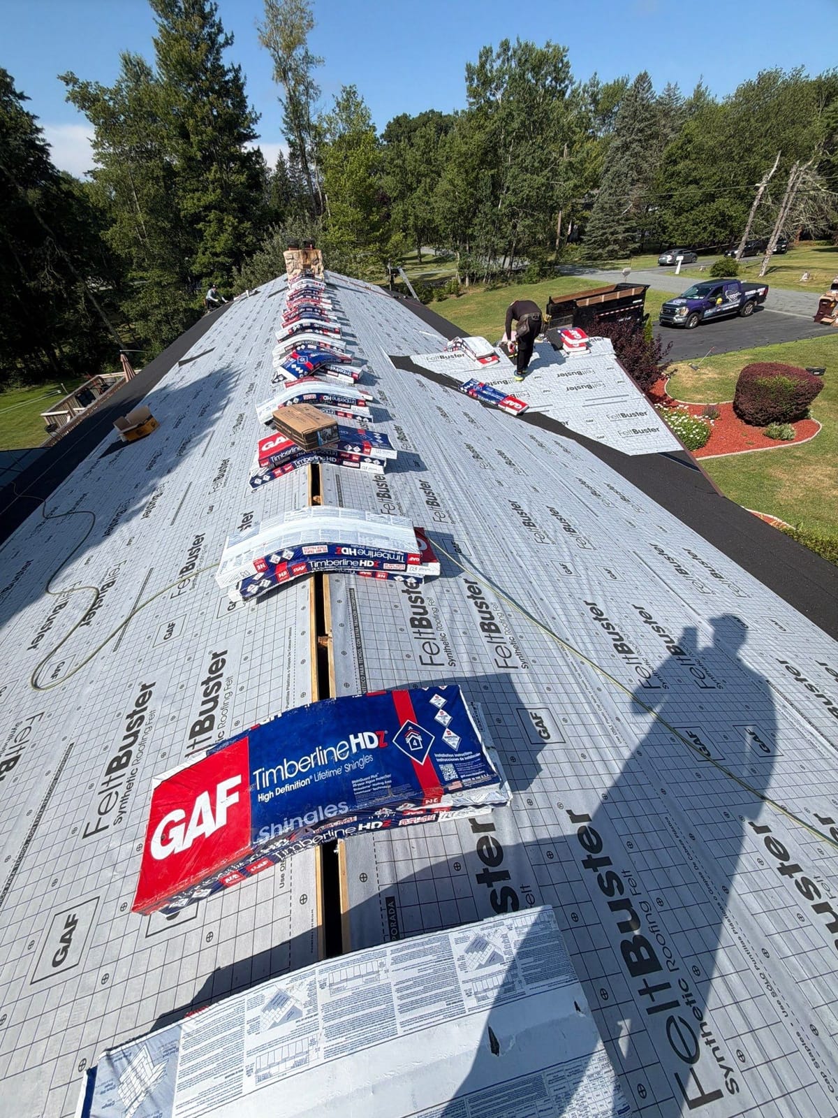 Roof Replacement project in Forestburgh, NY — job site photo 7