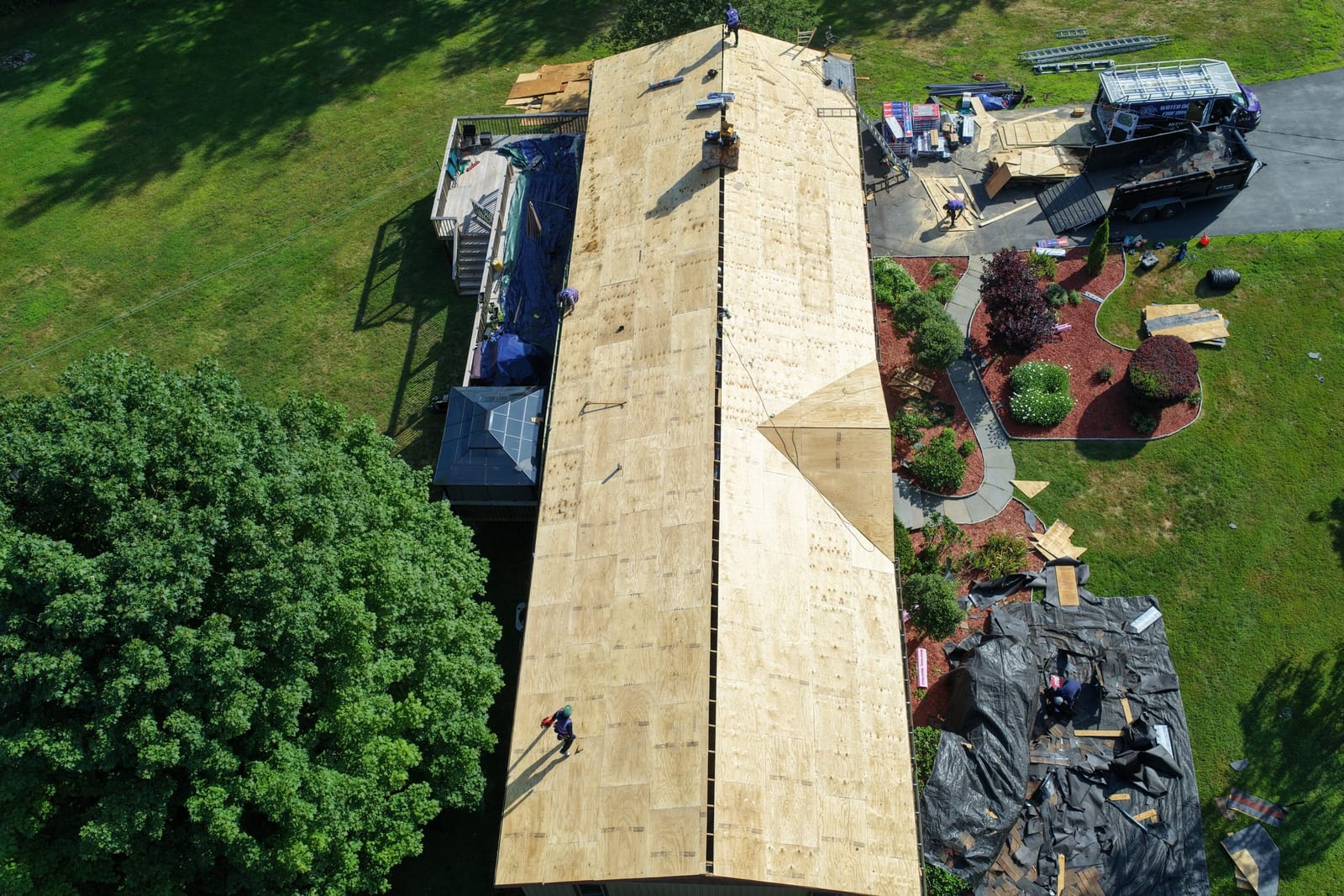 Roof Replacement project in Forestburgh, NY — job site photo 9