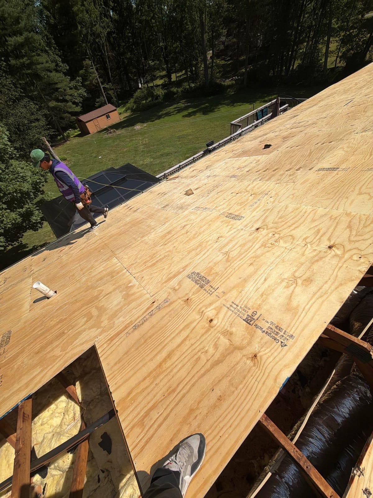Roof Replacement project in Forestburgh, NY — job site photo 13
