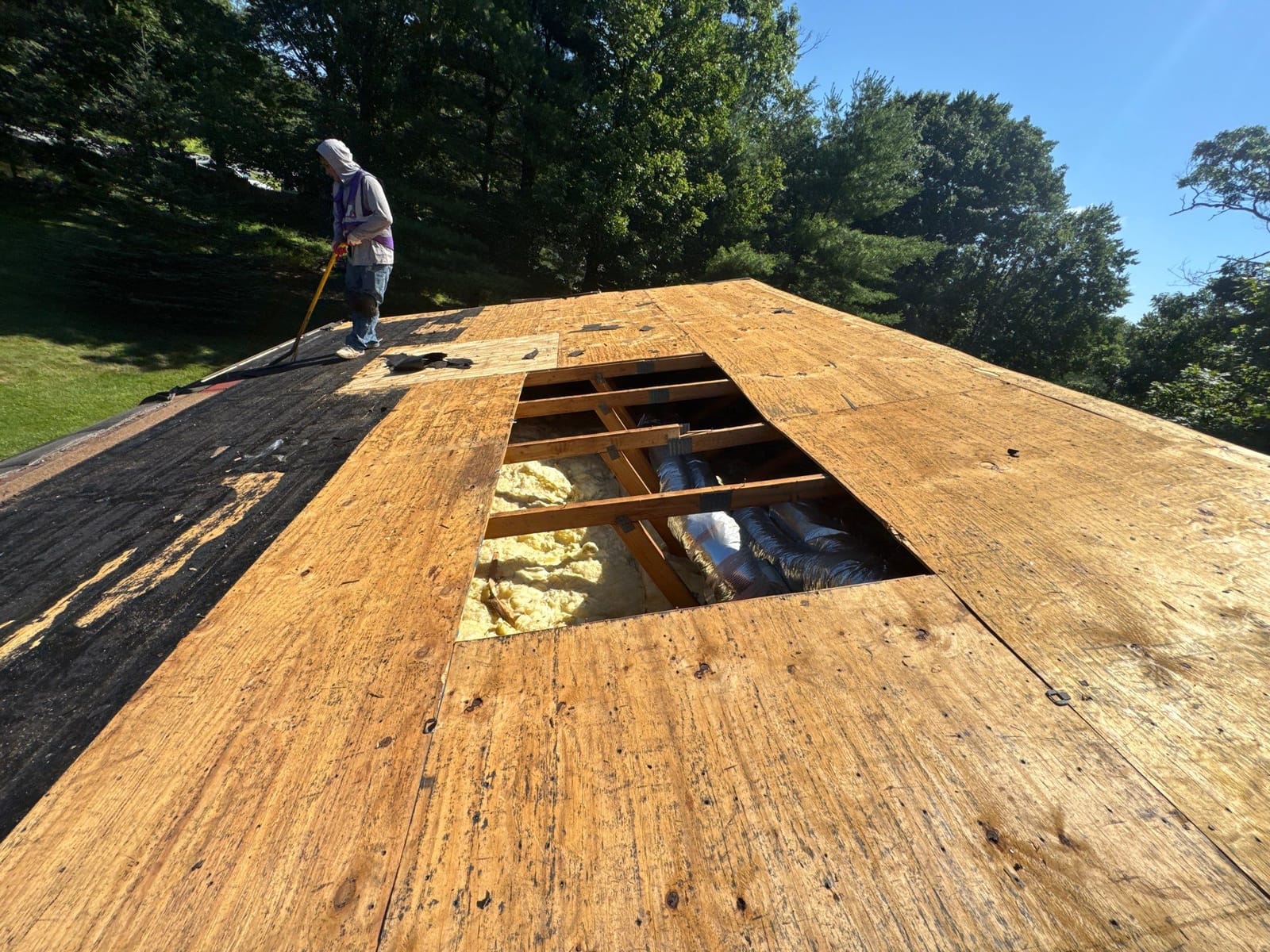 Roof Replacement project in Forestburgh, NY — job site photo 16