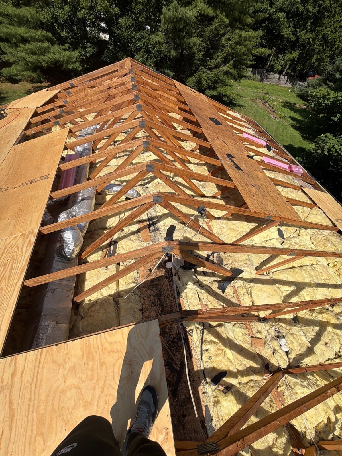 Roof Replacement project in Forestburgh, NY — job site photo 17