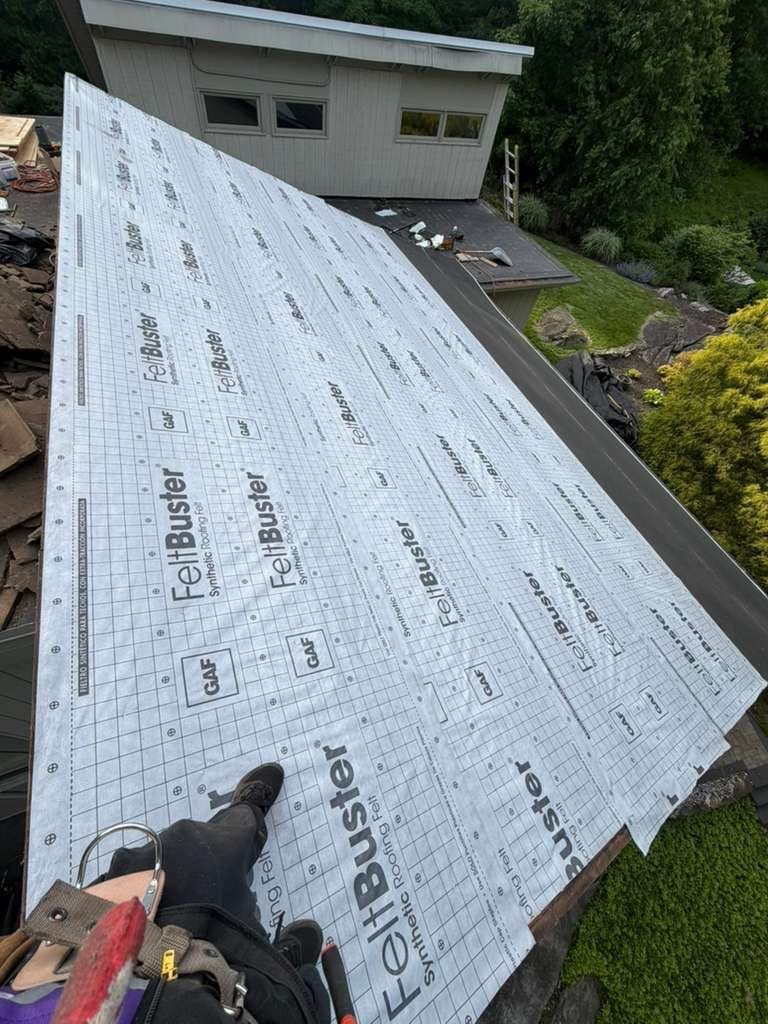 Roof Replacement project in Mamaroneck, NY — job site photo 10