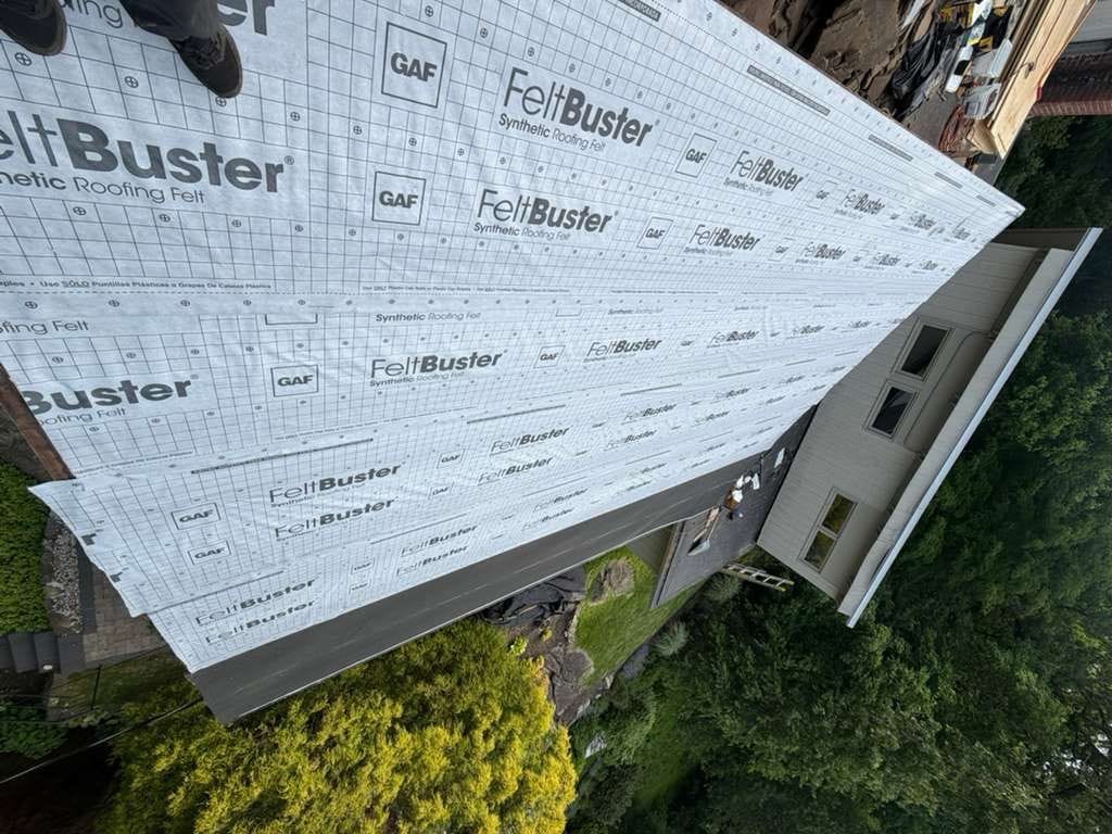 Roof Replacement project in Mamaroneck, NY — job site photo 11