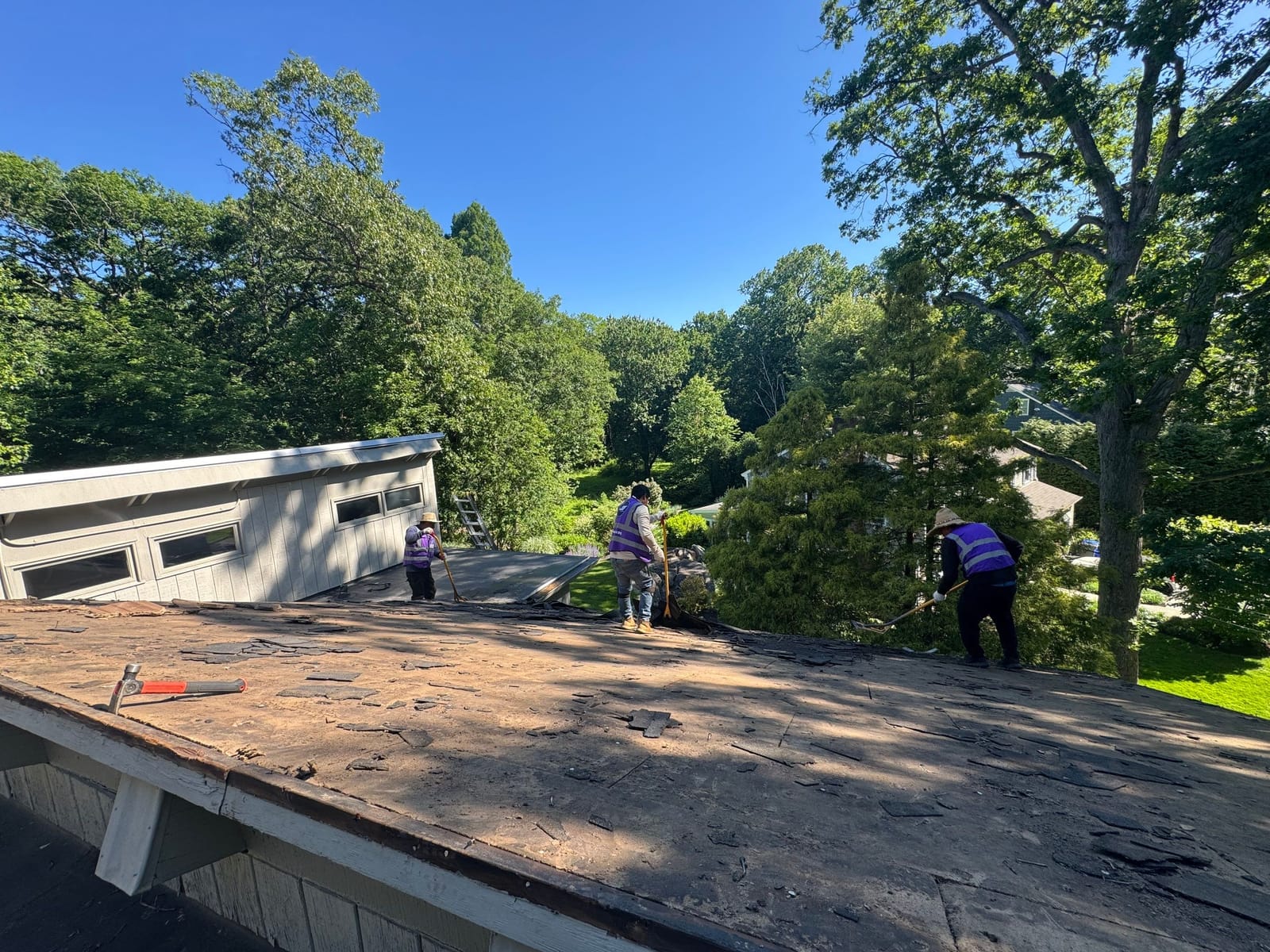 Roof Replacement project in Mamaroneck, NY — job site photo 5