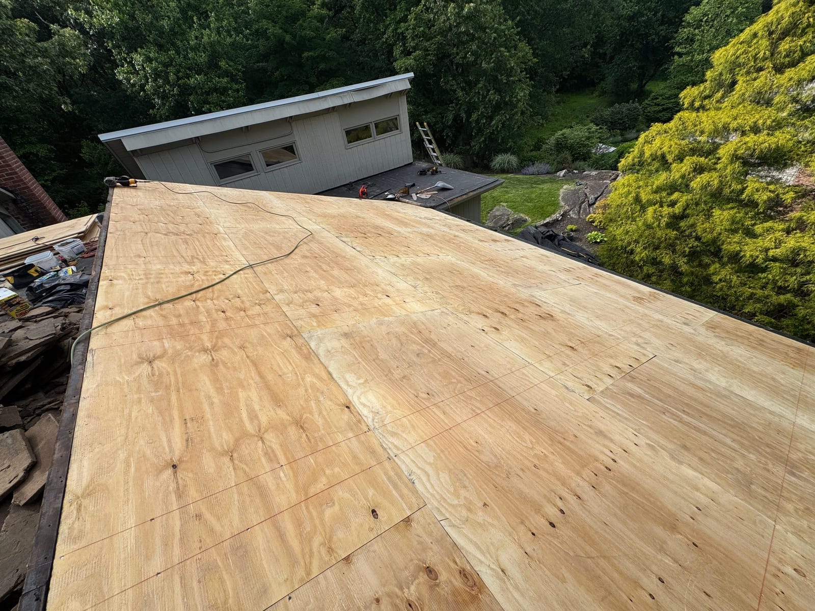 Roof Replacement project in Mamaroneck, NY — job site photo 9