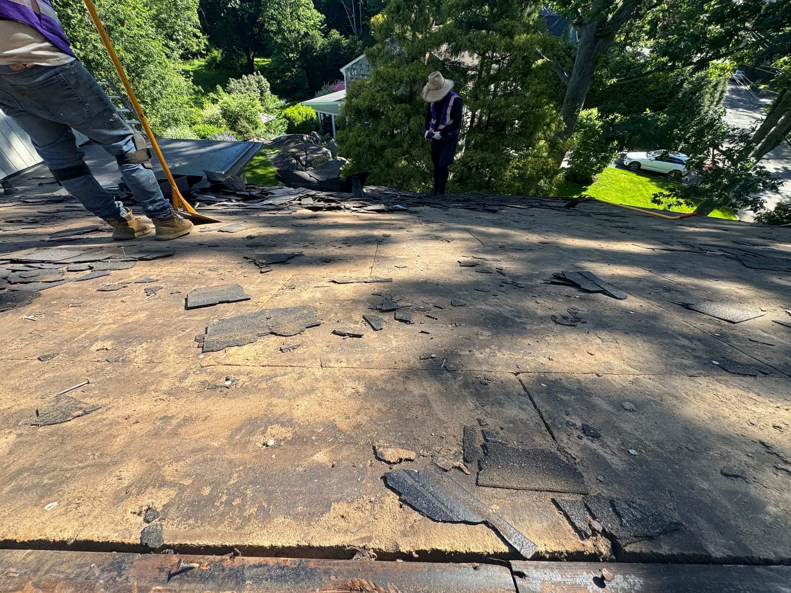 Roof Replacement project in Mamaroneck, NY — job site photo 6