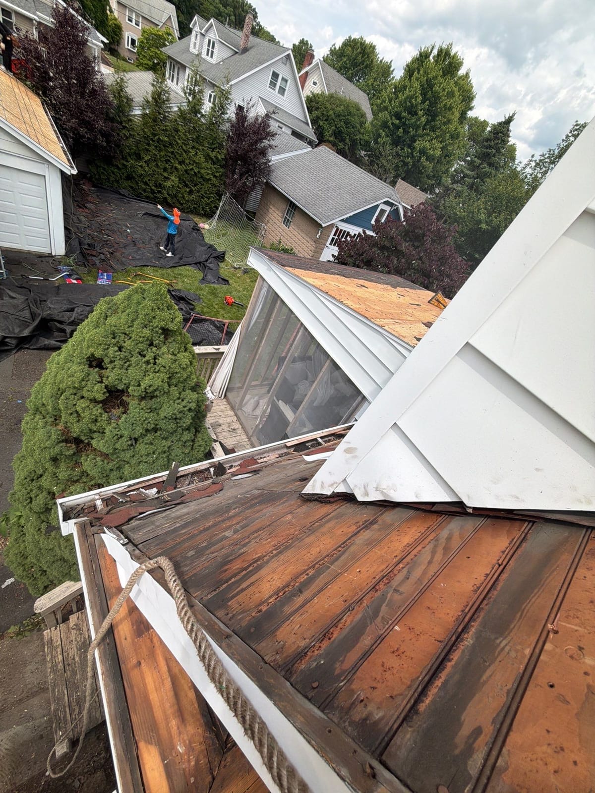 Roof Replacement project in North Haledon, NJ — job site photo 1