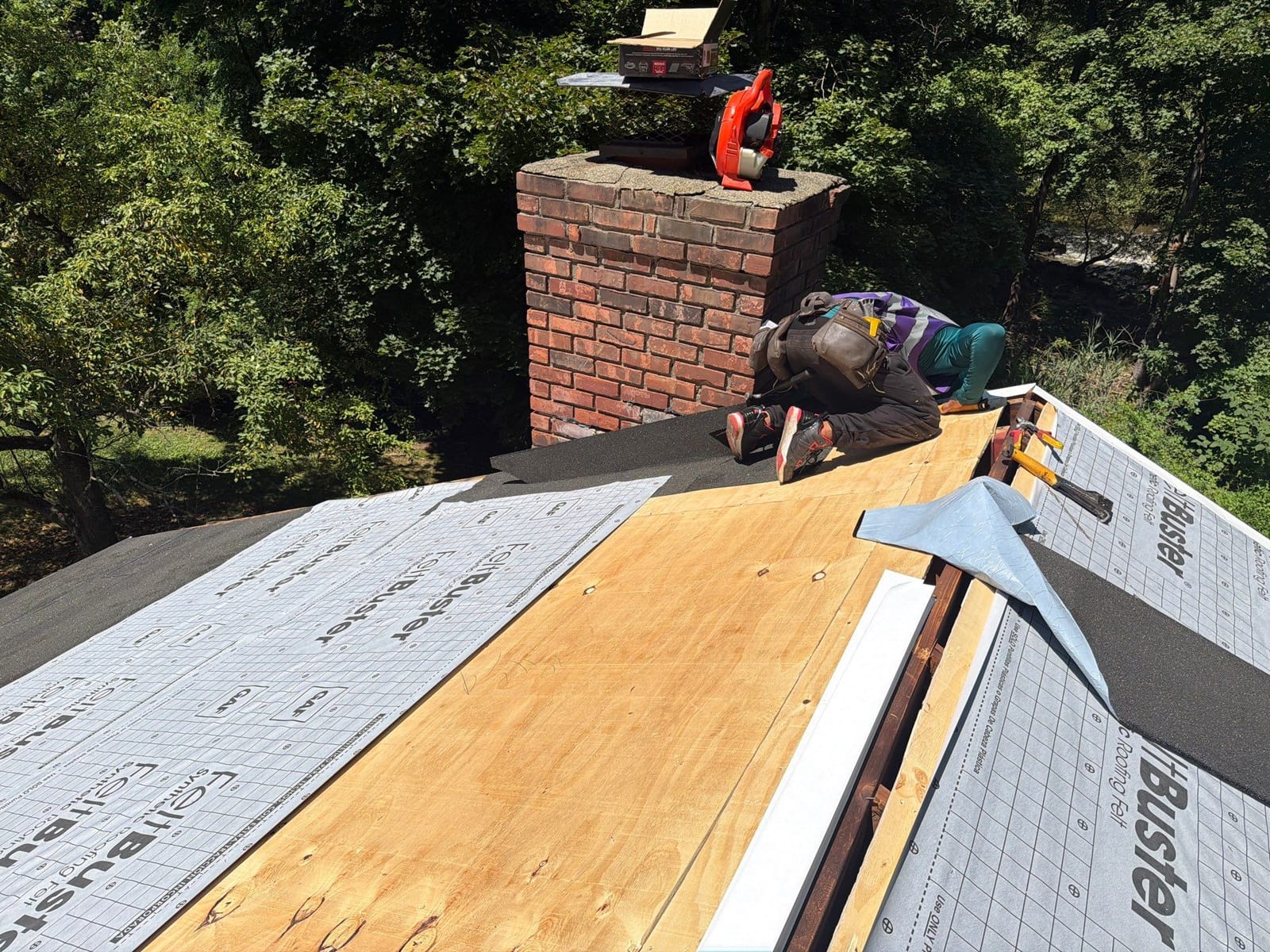 Roof Replacement project in Pearl River, NY — job site photo 7