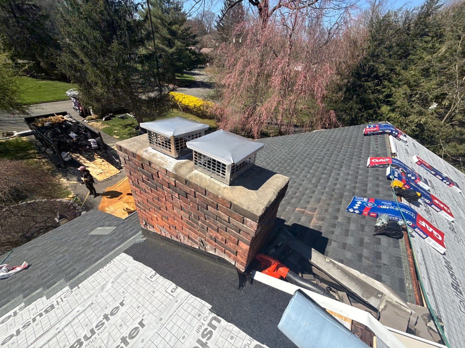 Roof Replacement project in Pearl River, NY — job site photo 12
