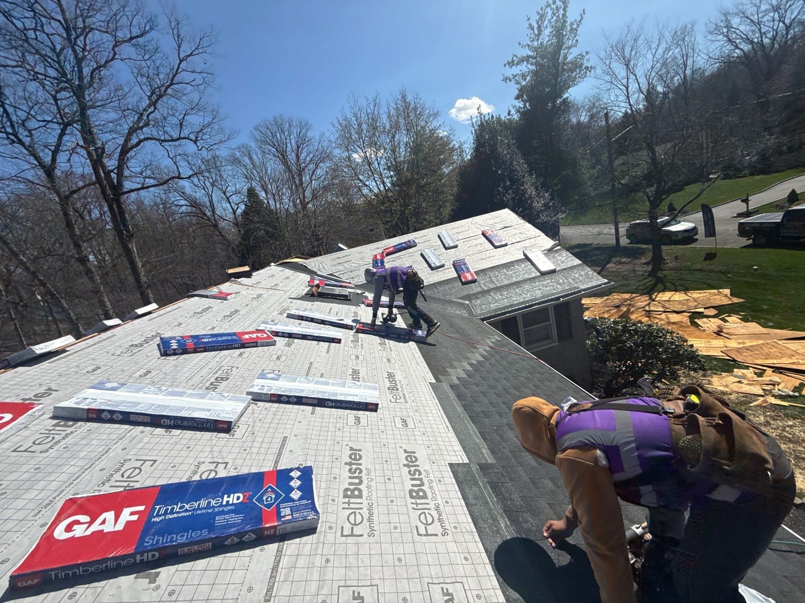 Roof Replacement project in Pearl River, NY — job site photo 10