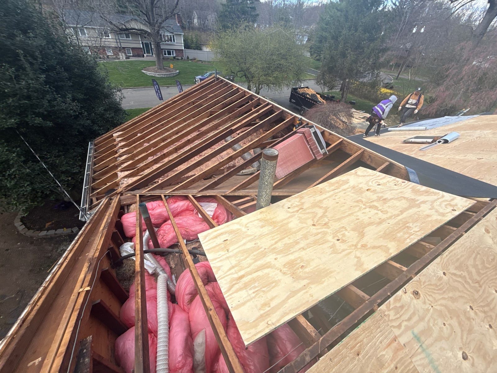Roof Replacement project in Pearl River, NY — job site photo 5