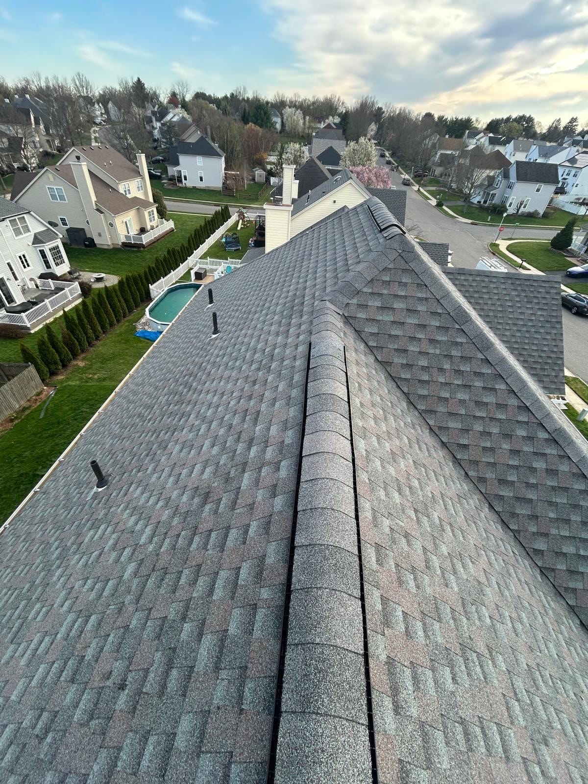 Roof Replacement project in Phillipsburg, NJ — job site photo 9