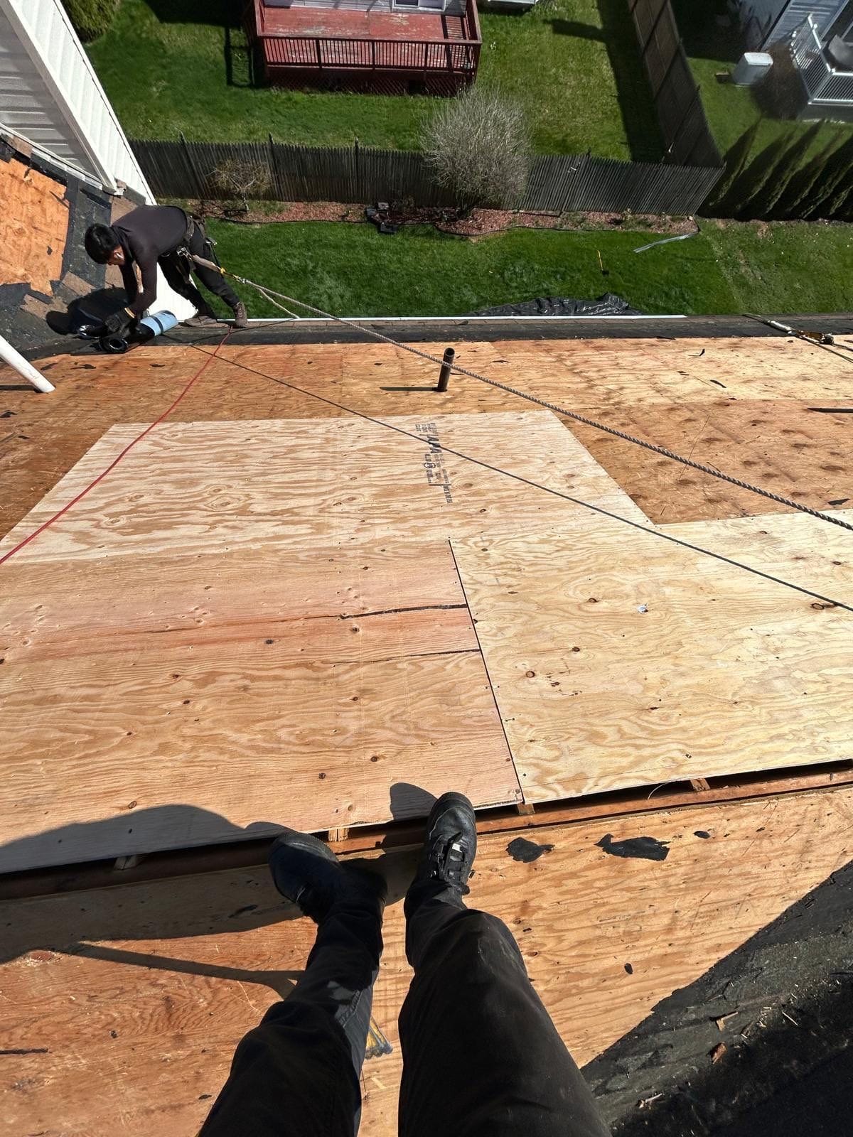 Roof Replacement project in Phillipsburg, NJ — job site photo 5