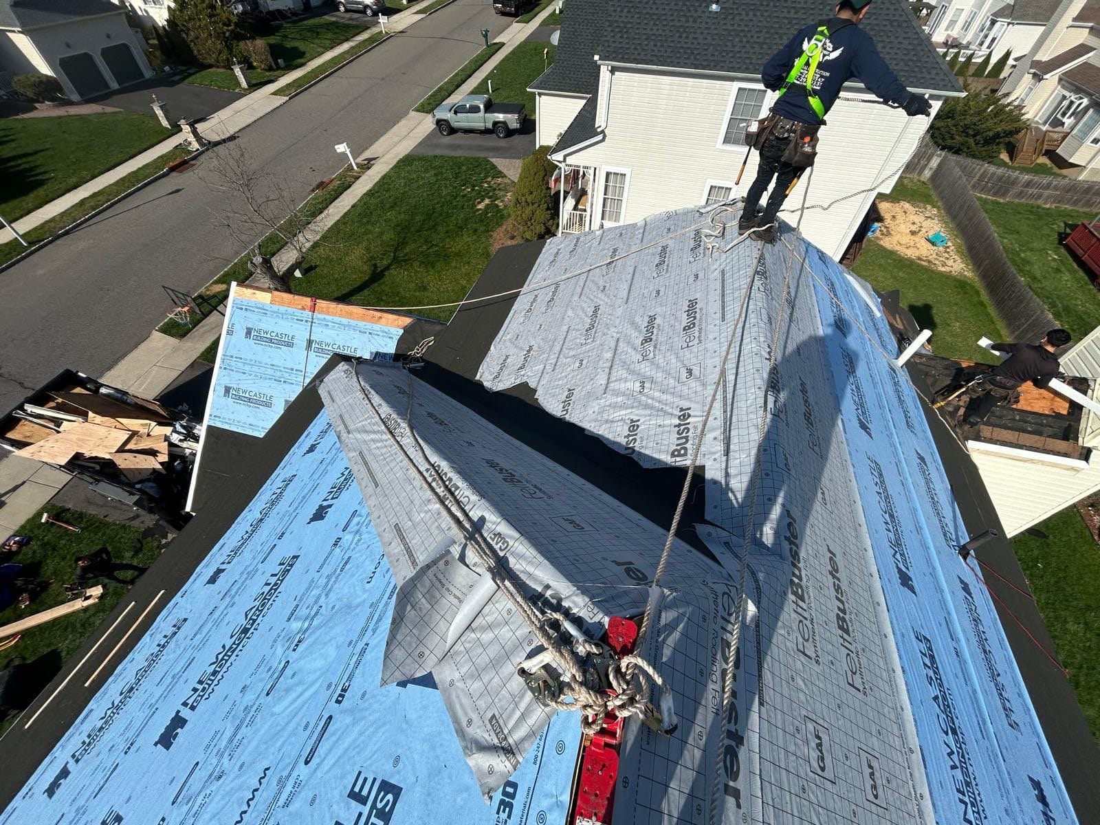 Roof Replacement project in Phillipsburg, NJ — job site photo 7