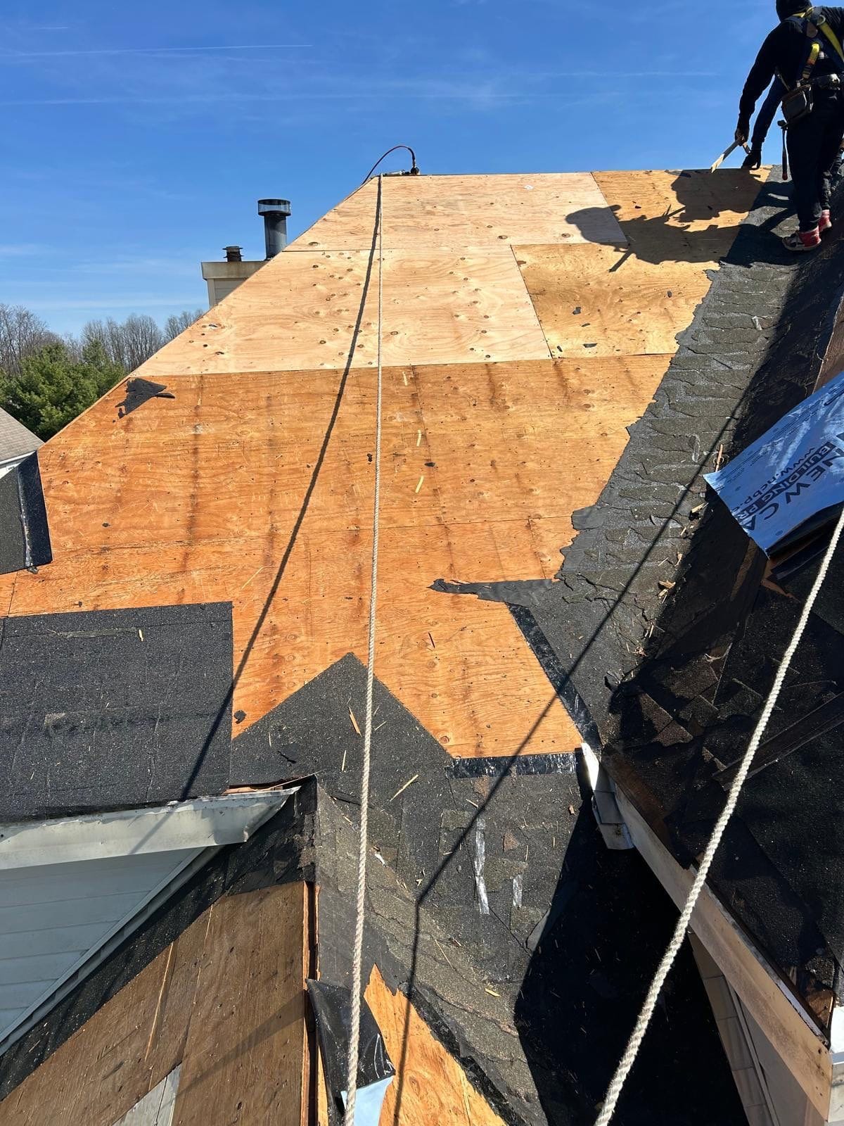 Roof Replacement project in Phillipsburg, NJ — job site photo 4