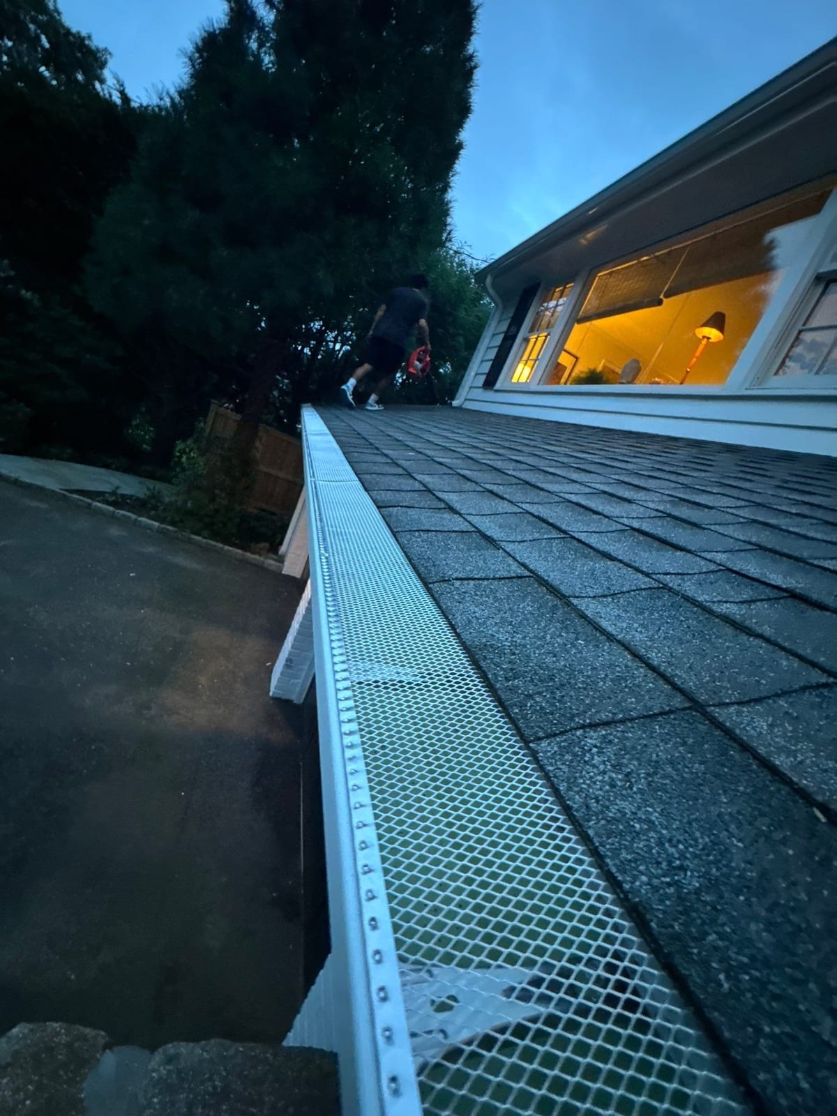 Gutter Services project in Riverside, CT — job site photo 4