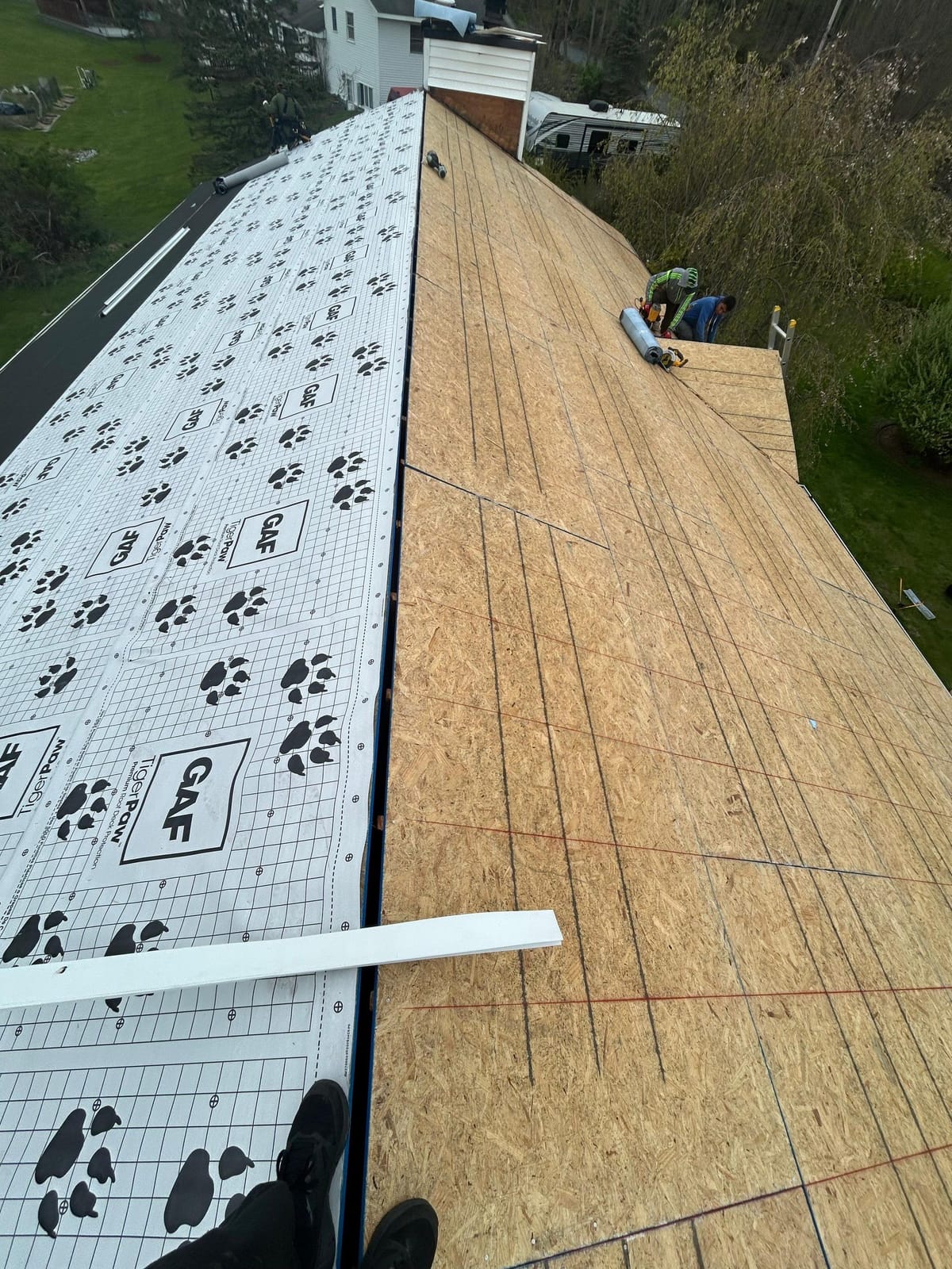 Roof Replacement project in Warwick, NY — job site photo 10