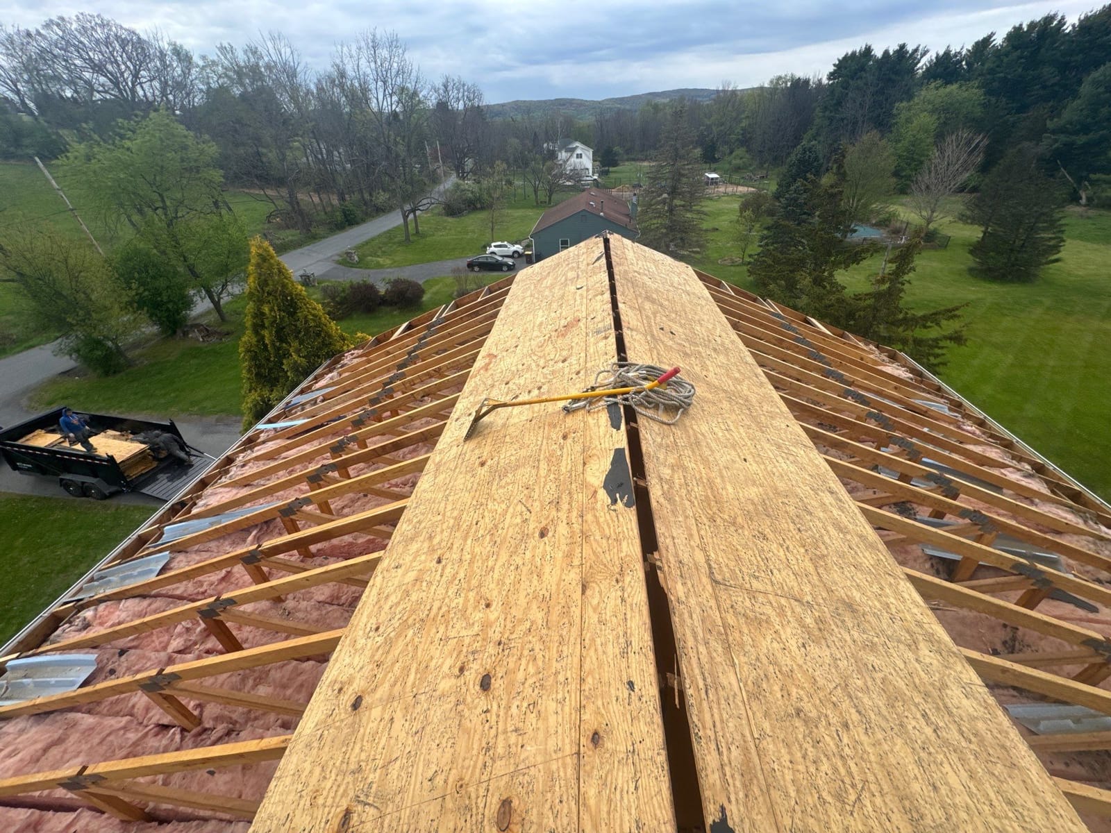 Roof Replacement project in Warwick, NY — job site photo 5