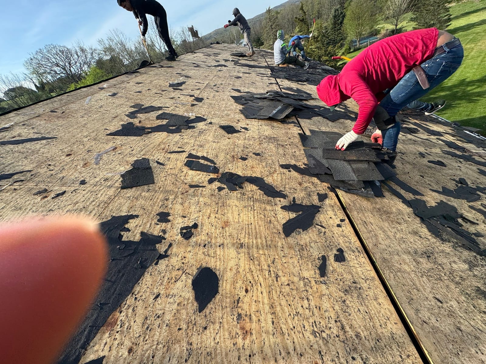 Roof Replacement project in Warwick, NY — job site photo 3